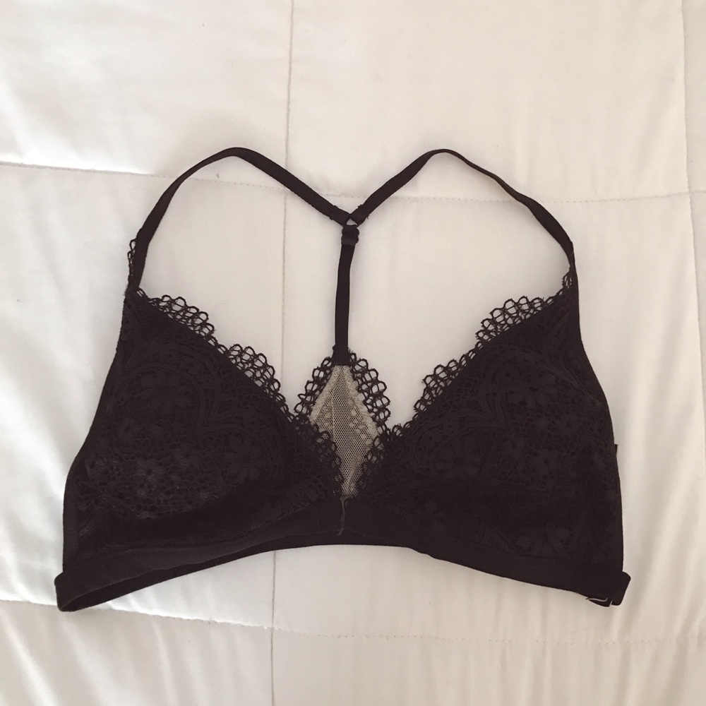 Victoria's Secret lace black bralette